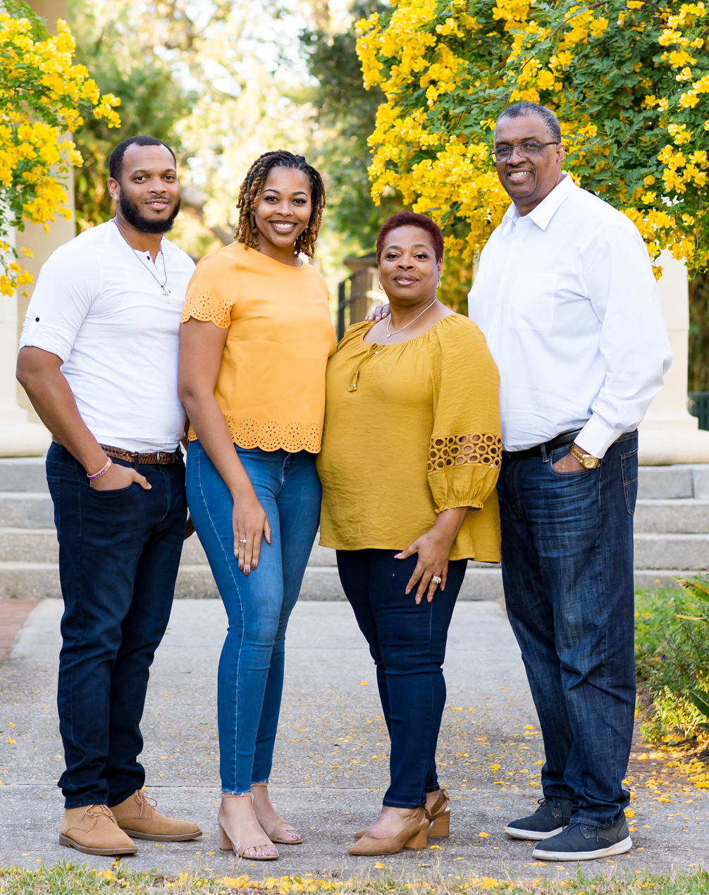 David Williams family